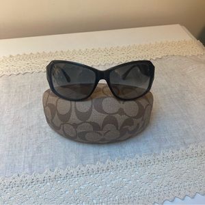 Coach Nina (S494) Black Sunglasses Cloth & Case